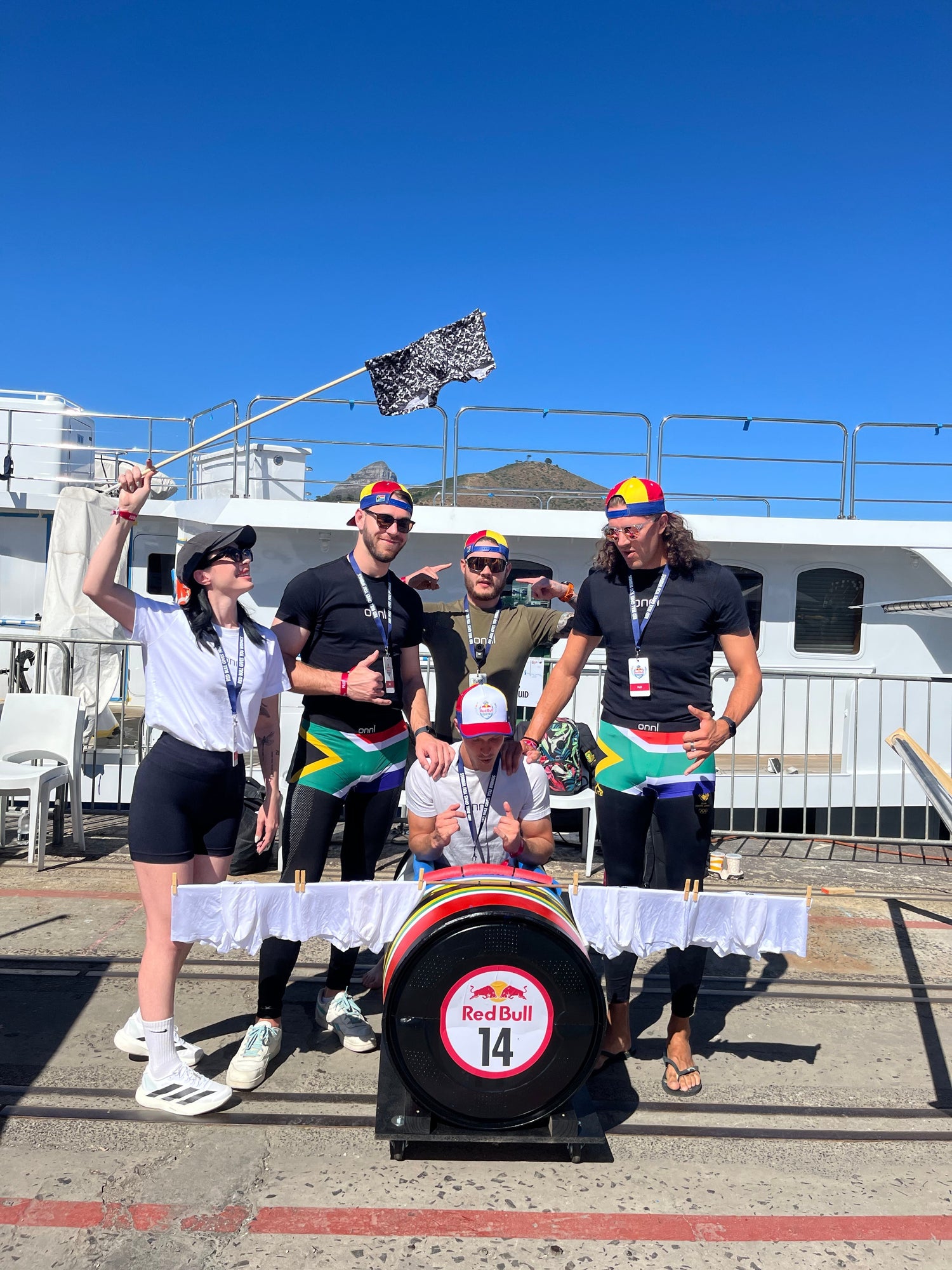Onni takes on the Red Bull Flug Tag challange